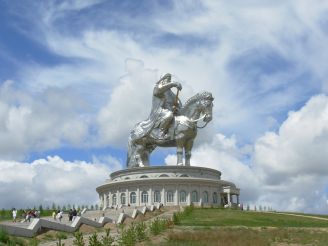 Equestrian statue of Genghis Khan